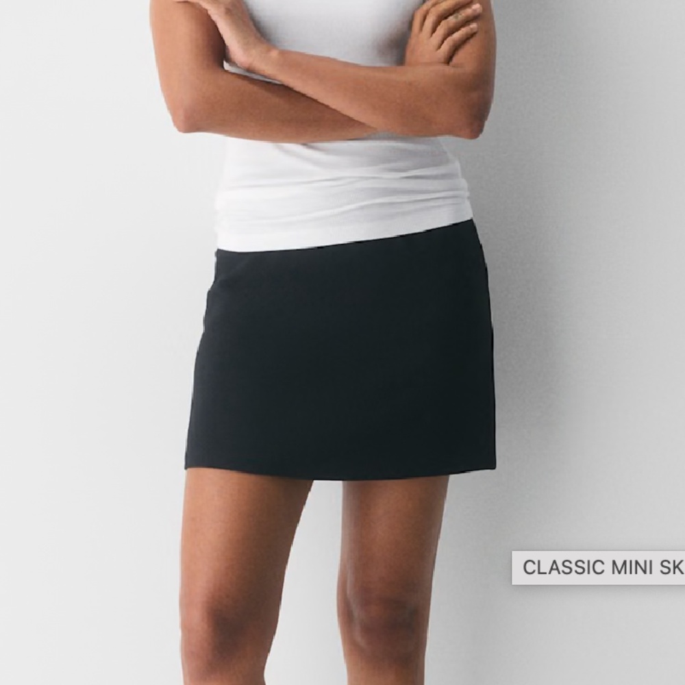 Aritzia Classic Mini Skirt - Crepette - Picture 2 of 4